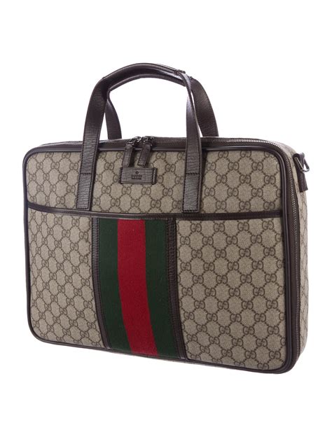 gucci laptoptasche|gucci heritage briefcase.